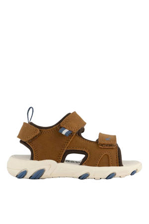 imitatieleren sandalen bruin