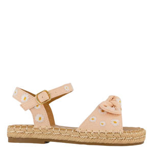 Schoolkind sandalen roze/beige