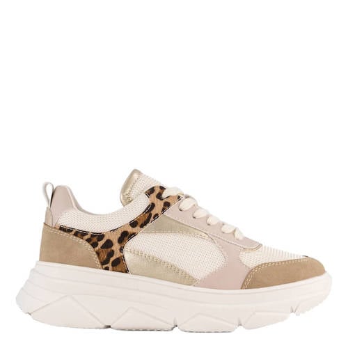 Graceland sneakers beige/goud afbeelding