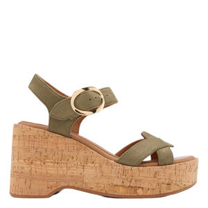 sandalettes groen