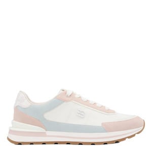 sneakers wit/blauw/roze