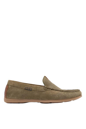 suède loafers taupe