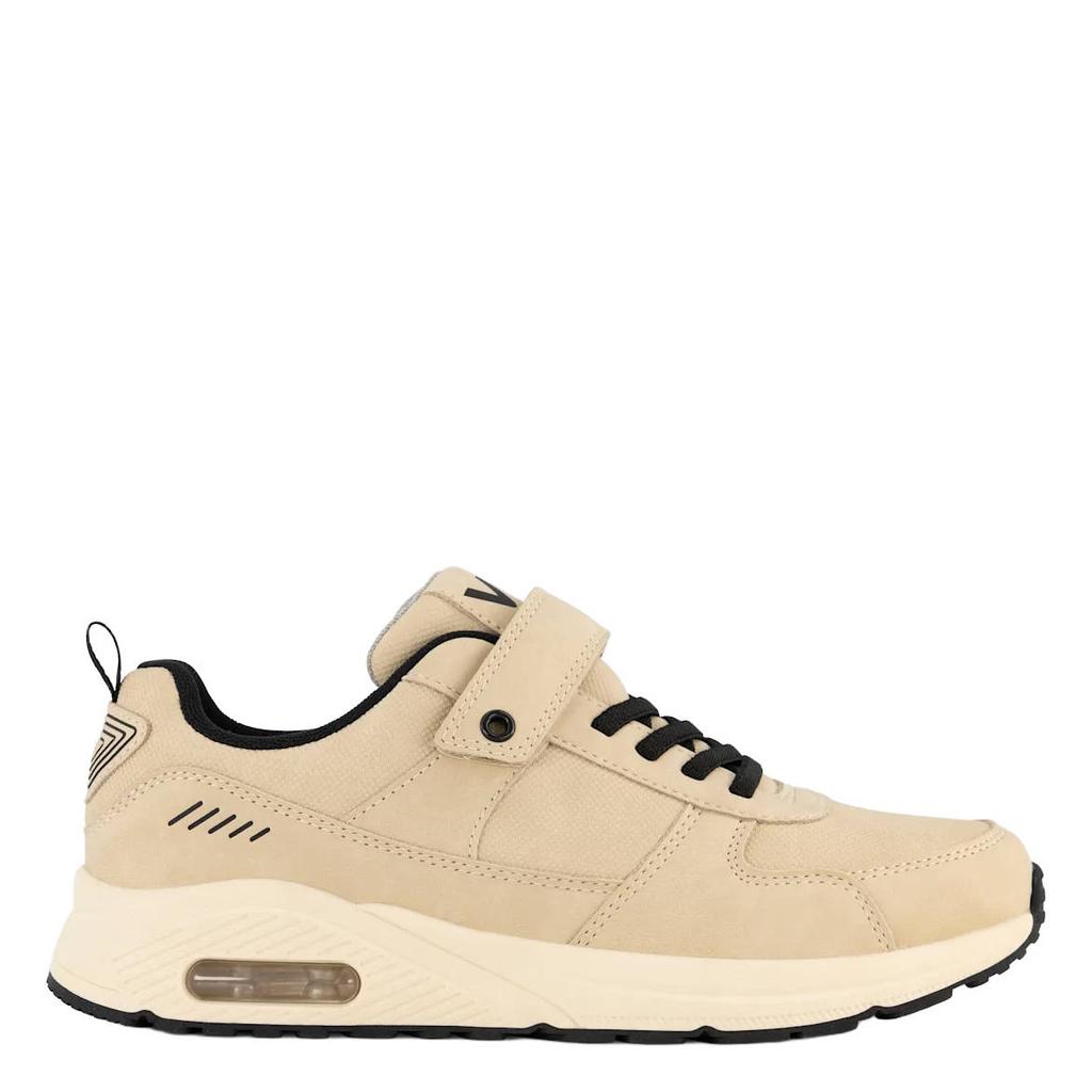 Beige jongens Vty sneakers van synthetisch/textiel met veters