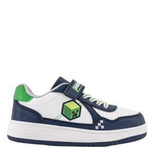 sneaker wit/donkerblauw