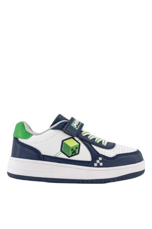sneaker wit/donkerblauw