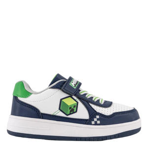 sneaker wit/donkerblauw