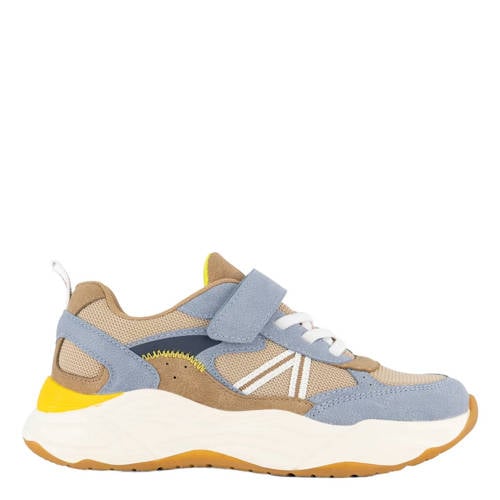 Vty sneakers bruin/blauw