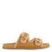 Graceland slippers cognac