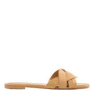 slippers lichtbruin