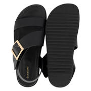 thumbnail: Graceland imitatieleren sandalen zwart
