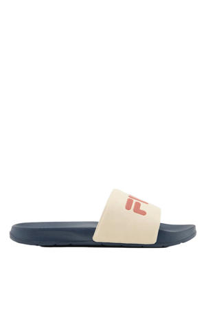 HE SLIDE badslippers donkerblauw/beige