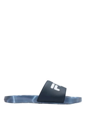 badslippers blauw/lichtblauw