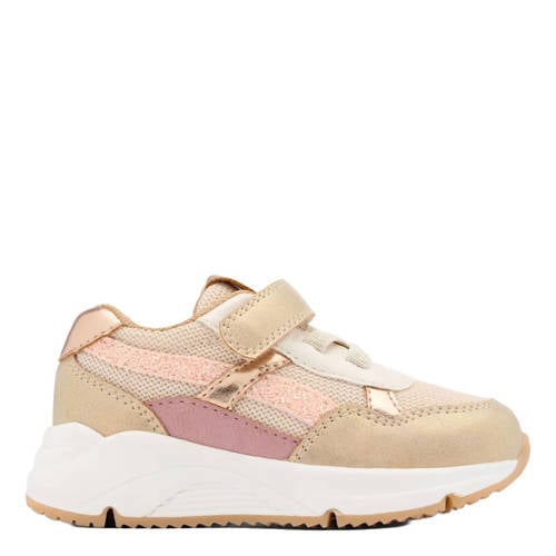 Graceland chunky sneakers beige/roze afbeelding