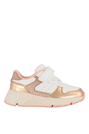 chunky leren sneakers rosé