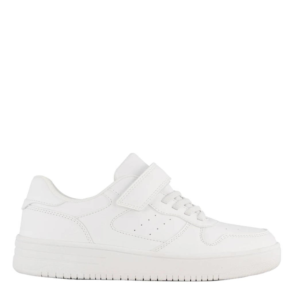 Witte jongens Vty sneakers van textiel/synthetisch met veters