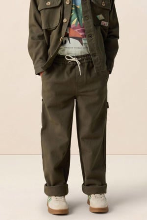 regular fit jeans olijfgroen