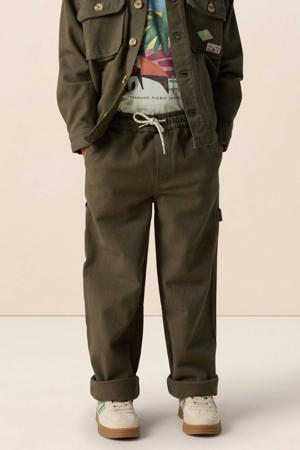 regular fit jeans olijfgroen