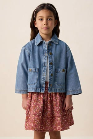 denim spijkerjas medium blue denim