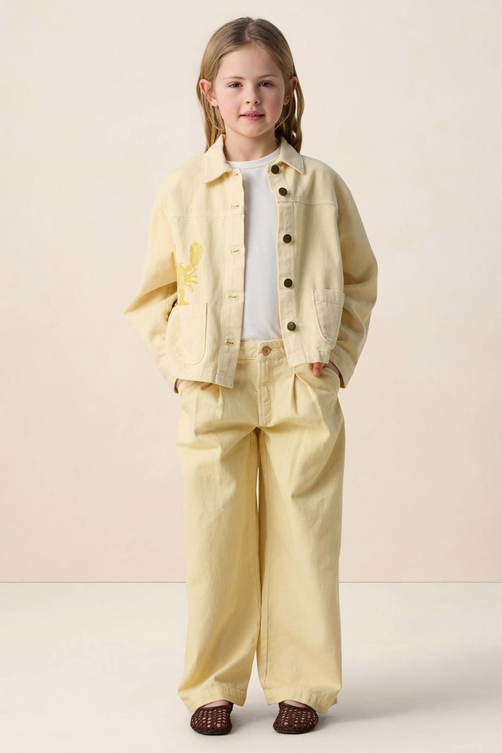 Sissy-Boy casual broek lichtgeel