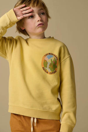sweater geel