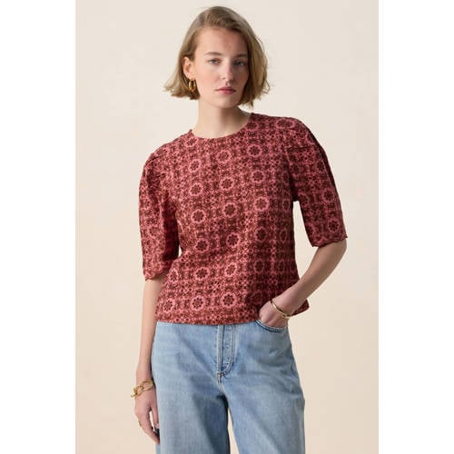 Sissy-Boy top roze broderie afbeelding