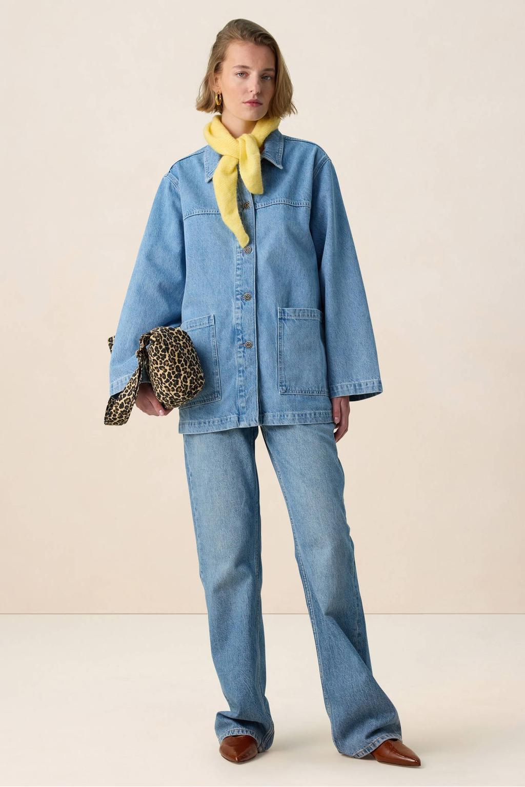 Sissy-Boy denim spijkerjas blauw