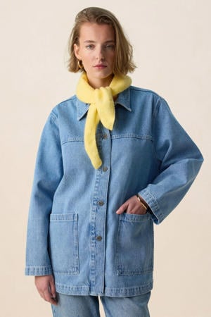 denim spijkerjas blauw