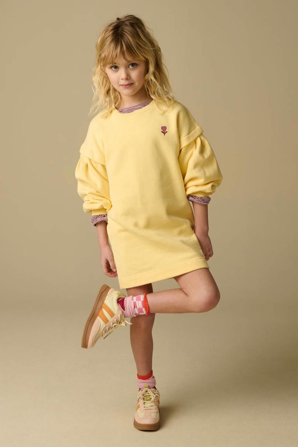Sissy-Boy sweatjurk geel