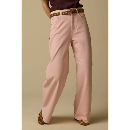 Sissy-Boy wide leg jeans lichtroze afbeelding