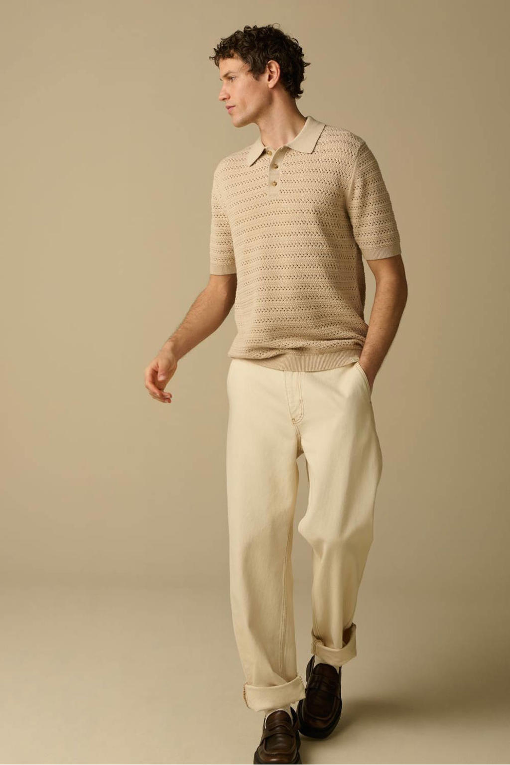 Sissy-Boy loose fit jeans ecru