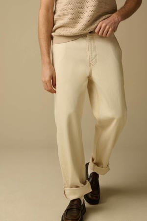 loose fit jeans ecru