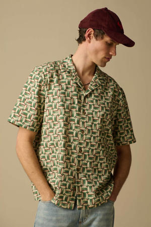 regular casual overhemd groen