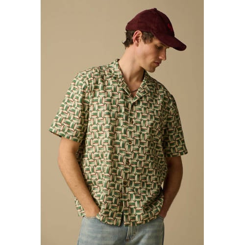 Sissy-Boy regular casual overhemd groen afbeelding