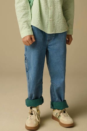 baggy jeans medium blue denim
