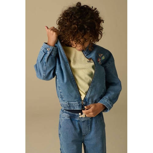 Sissy-Boy denim spijkerjas medium blue denim afbeelding
