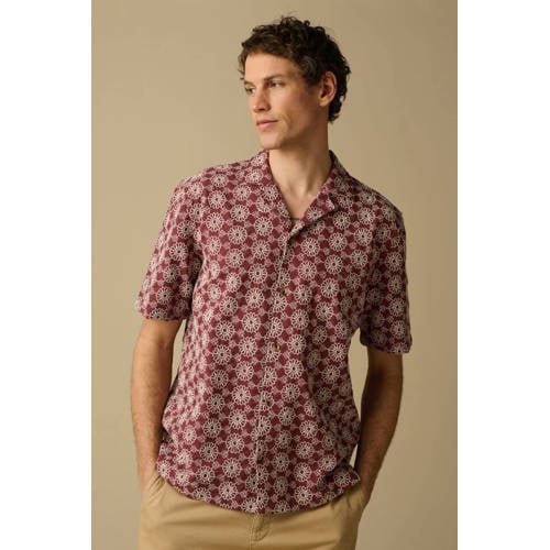 Sissy-Boy loose casual overhemd donkerrood afbeelding