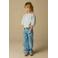 Sissy-Boy high waist straight leg jeans light blue denim
