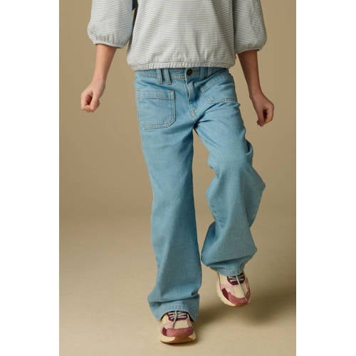 Sissy-Boy high waist straight leg jeans light blue denim afbeelding