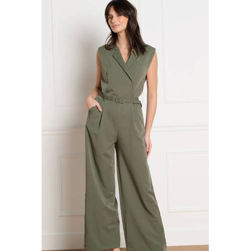 LOLALIZA jumpsuit kaki afbeelding