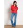 LOLALIZA blouse rood broderie