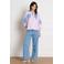 LOLALIZA gestreepte blouse roze