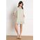 LOLALIZA blousejurk broderie lichtgroen