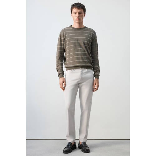 Mango Man regular fit jeans wit afbeelding