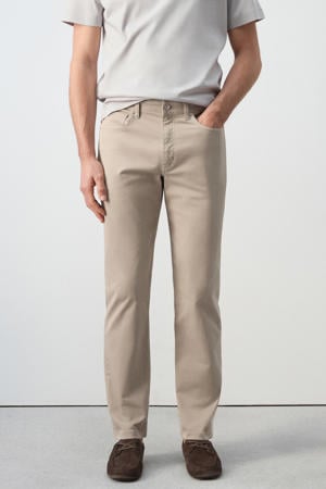 regular fit jeans beige