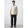 Mango Man regular casual overhemd groen
