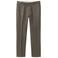 Mango Man slim pantalon met linnen bruin