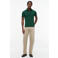 Tommy Hilfiger slim polo donkergroen