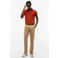 Tommy Hilfiger slim polo donker oranje