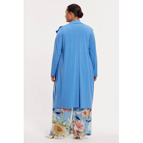 YOEK lang vest blauw afbeelding
