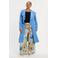 YOEK lang vest blauw